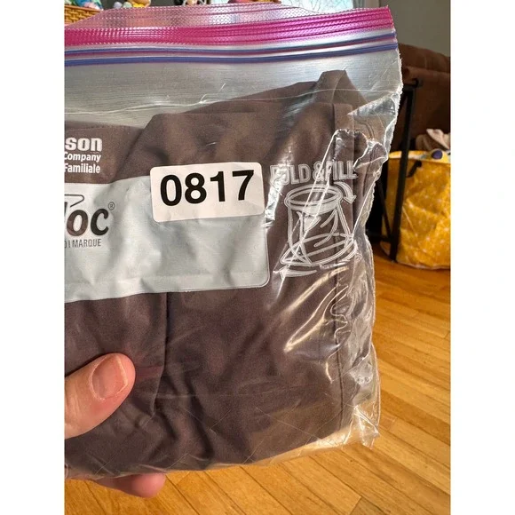 CRZ YOGA Womens Running Shorts Mauve Brown Mesh Trim Zip Pocket Size Medium 8/10 - Picture 8 of 8